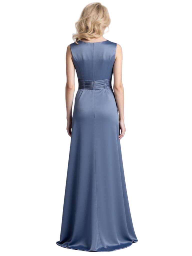 Sleeveless Lace Formal Dresses Jewel Mother of The Bride Dresses