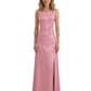 Elegant Custom Mother of The Groom Dresses Sleeveless Wedding Evening Mother Outfits Slit