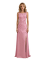 Elegant Custom Mother of The Groom Dresses Sleeveless Wedding Evening Mother Outfits Slit