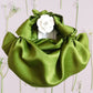 Bridesmaid Handbag Satin Evening Small Satin Bow Handbag Small Handmade Bag