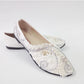 Women's Wedding Shoes Decorative Heel Wedding Heels Bridal Shoes With Beading WS0013