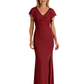 V-Neck Chiffon Custom Mother of The Groom Dresses Grandmother Wedding Attire Elegant