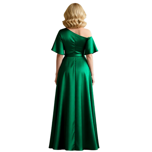 A-Line Mother of the Bride Dresses Formal Dresses for Weddings One Shoulder Women Dress