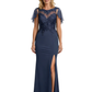 Wedding Formal Dresses Satin Mother of The Groom Dresses Grandmother Wear Attire Lace