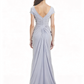 Elegant V Neck Lace Chiffon A-Line Mother of The Bride Dresses Luxe
