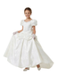 Classic Ivory Flower Girl Gown For Wedding Party Princess Style Girls Formal Dress for Wedding Party