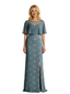 Mermaid Elegant Mother of the Bride Dresses Slit Chiffon Formal Dresses for Weddings Custom Fit