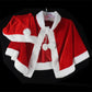 Christmas Velvet Shawl Cloak Cape Mrs Santa Claus Cape Robe Halloween Costume Red