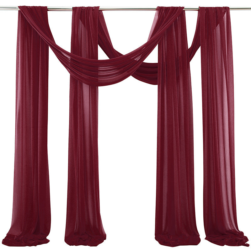 Outdoor Wedding Decoration Photography Props Background Curtain