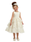 Floral Lace Tiered Flower Girl Dress Sleeveless Round Neck  Length Tulle Party Gown