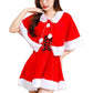 Christmas Velvet Shawl Cloak Cape Mrs Santa Claus Cape Robe Halloween Costume Red