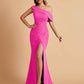 Elegant Side Slit Mermaid Chiffon Off Shoulder Sleeveless Mother of the Brides Dresses Online
