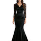 Mermaid Long Mother of The Bride Groom Dresses Elegant Wedding Evening Mother Outfits
