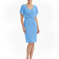 Chic Knee-Length Mother of Bride Formal Dress Slimming Chiffon Styles for Wedding Guest