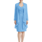 2PCS Knee Length Chiffon Mother of the Brides Dresses Short V-Neck