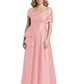 Formal Floor-Length Mother of the Bride Gown Sleeveless Satin Maxi Dress with Drape