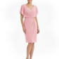 Chic Knee-Length Mother of Bride Formal Dress Slimming Chiffon Styles for Wedding Guest