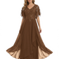 Bling Sequin Chiffon Mother of the Brides Dresses Wedding Party Gowns For Mom