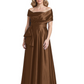 Formal Floor-Length Mother of the Bride Gown Sleeveless Satin Maxi Dress with Drape