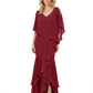 Chic Long A-Line Chiffon Mother of the Brides Dresses Sequin Mom Outfits