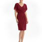 Chic Knee-Length Mother of Bride Formal Dress Slimming Chiffon Styles for Wedding Guest