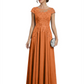 Chic Long A-Line Chiffon Mother of the Brides Dresses Sequin Mom Outfits For Wedding