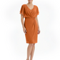 Chic Knee-Length Mother of Bride Formal Dress Slimming Chiffon Styles for Wedding Guest