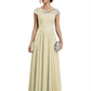 Chic Long A-Line Chiffon Mother of the Brides Dresses Sequin Mom Outfits For Wedding