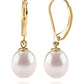 Handpicked AAA+ Quality Freshwater Cultured Pearl Earrings Leverback Dangle Stud Pearl Earrings