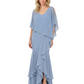 Chic Long A-Line Chiffon Mother of the Brides Dresses Sequin Mom Outfits