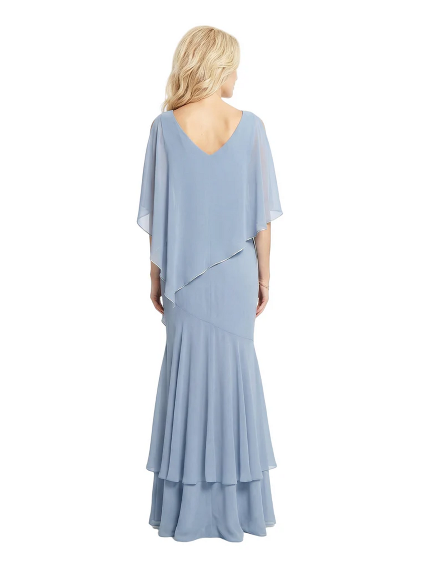 Chic Long A-Line Chiffon Mother of the Brides Dresses Sequin Mom Outfits