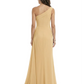 One Shoulder Mother of Bride Dress Ruffle Formal Gowns Mermaid Floor Length Train Slit