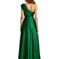 Wedding Mother of the Bride Dress One Shoulder and High Slit Formal Dresses