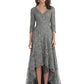 Ho-Low Lace Mother of The Bride Dresses Long V-Neck Formal Evening Dresses Women