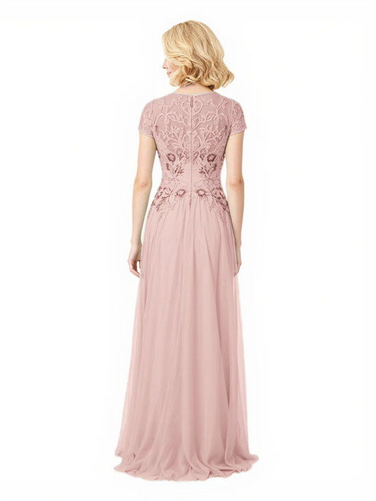 Elegant Evening Gowns Trending 2026 Styles with Flowy Chiffon Mother of Bride Dresses