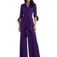 Modern V-Neck Mother of The Bride Groom Dresses Jumpsuits Wedding Formal Gowns For Mom
