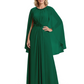 Floor Length Chiffon Mother of the Brides Dresses Wedding Party Gowns For Mom