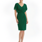 Chic Knee-Length Mother of Bride Formal Dress Slimming Chiffon Styles for Wedding Guest