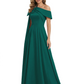 One Shoulder Elegant Mother of the Brides Dresses Mom Outfits Wedding Party