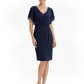 Chic Knee-Length Mother of Bride Formal Dress Slimming Chiffon Styles for Wedding Guest