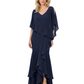 Chic Long A-Line Chiffon Mother of the Brides Dresses Sequin Mom Outfits