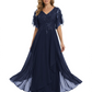 Bling Sequin Chiffon Mother of the Brides Dresses Wedding Party Gowns For Mom
