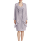 2PCS Knee Length Chiffon Mother of the Brides Dresses Short V-Neck