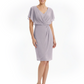 Chic Knee-Length Mother of Bride Formal Dress Slimming Chiffon Styles for Wedding Guest