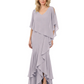 Chic Long A-Line Chiffon Mother of the Brides Dresses Sequin Mom Outfits