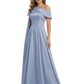 One Shoulder Elegant Mother of the Brides Dresses Mom Outfits Wedding Party