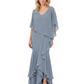 Chic Long A-Line Chiffon Mother of the Brides Dresses Sequin Mom Outfits