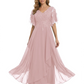 Bling Sequin Chiffon Mother of the Brides Dresses Wedding Party Gowns For Mom