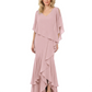 Chic Long A-Line Chiffon Mother of the Brides Dresses Sequin Mom Outfits