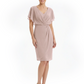 Chic Knee-Length Mother of Bride Formal Dress Slimming Chiffon Styles for Wedding Guest